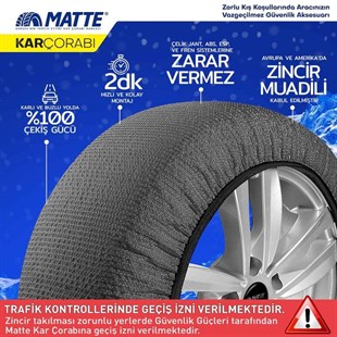 Matte Kar Çorabı - Extra Pro Series