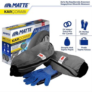 Matte Kar Çorabı - Extra Pro Series